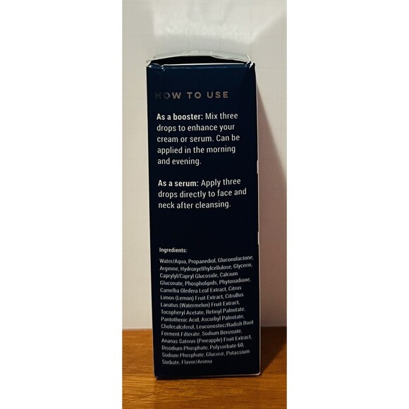 Clean Skin Club Vitamin C Brightening Booster Green Tea Watermelon Pineapple - Picture 5 of 6